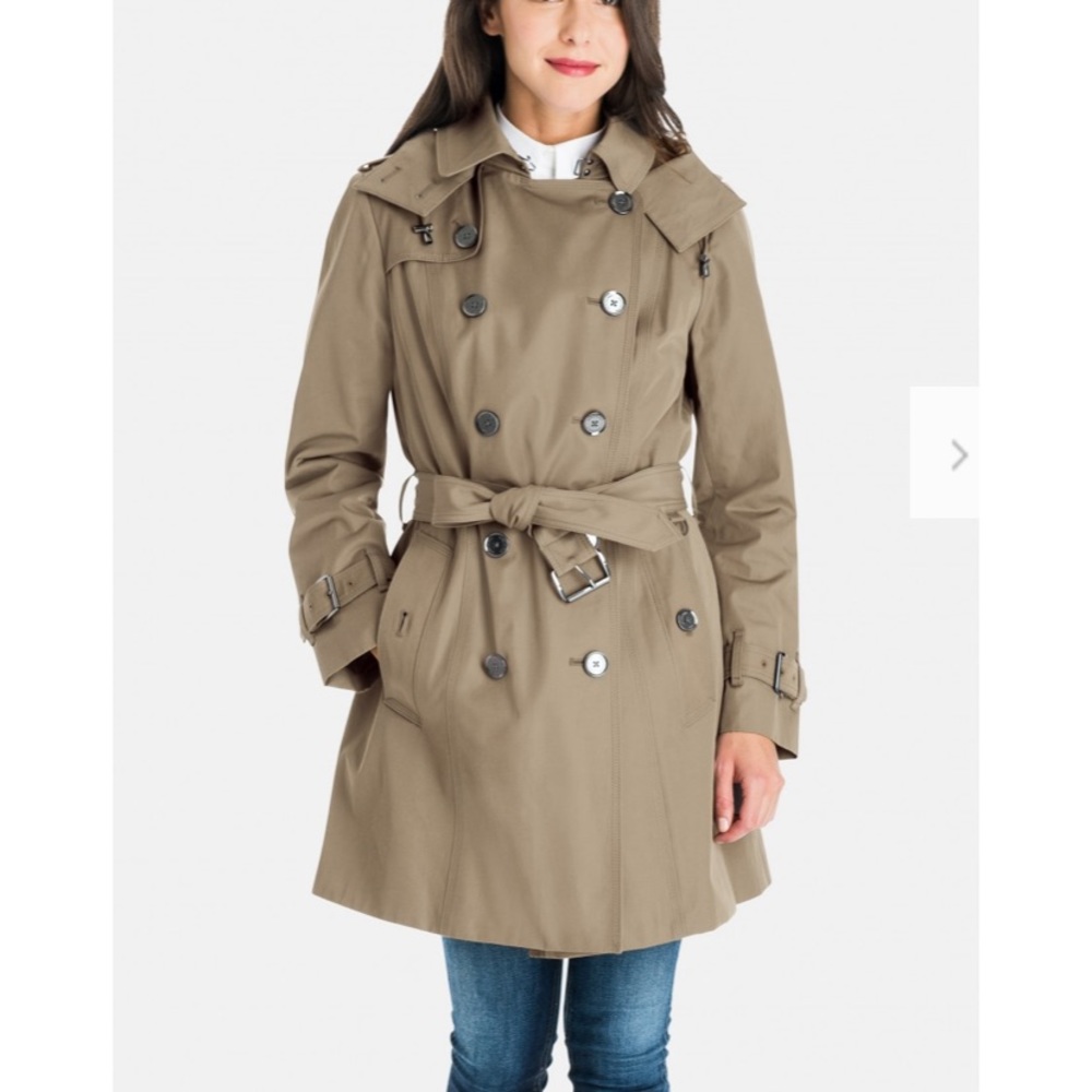 London Fog Water Resistant Trench Coat